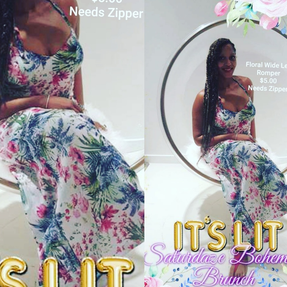 Floral Romper